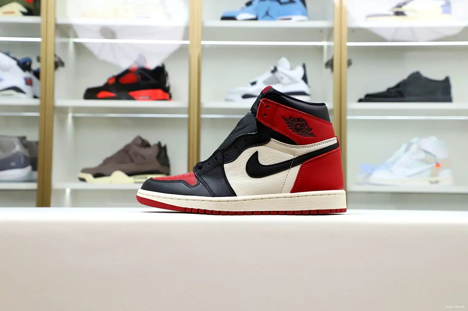 RETRO 'BRED OG HIGH AIR JORDAN Kimikick 1 TOE' 0522